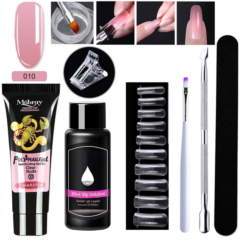 Nail Art Resin Extender Kit - 12 Colors