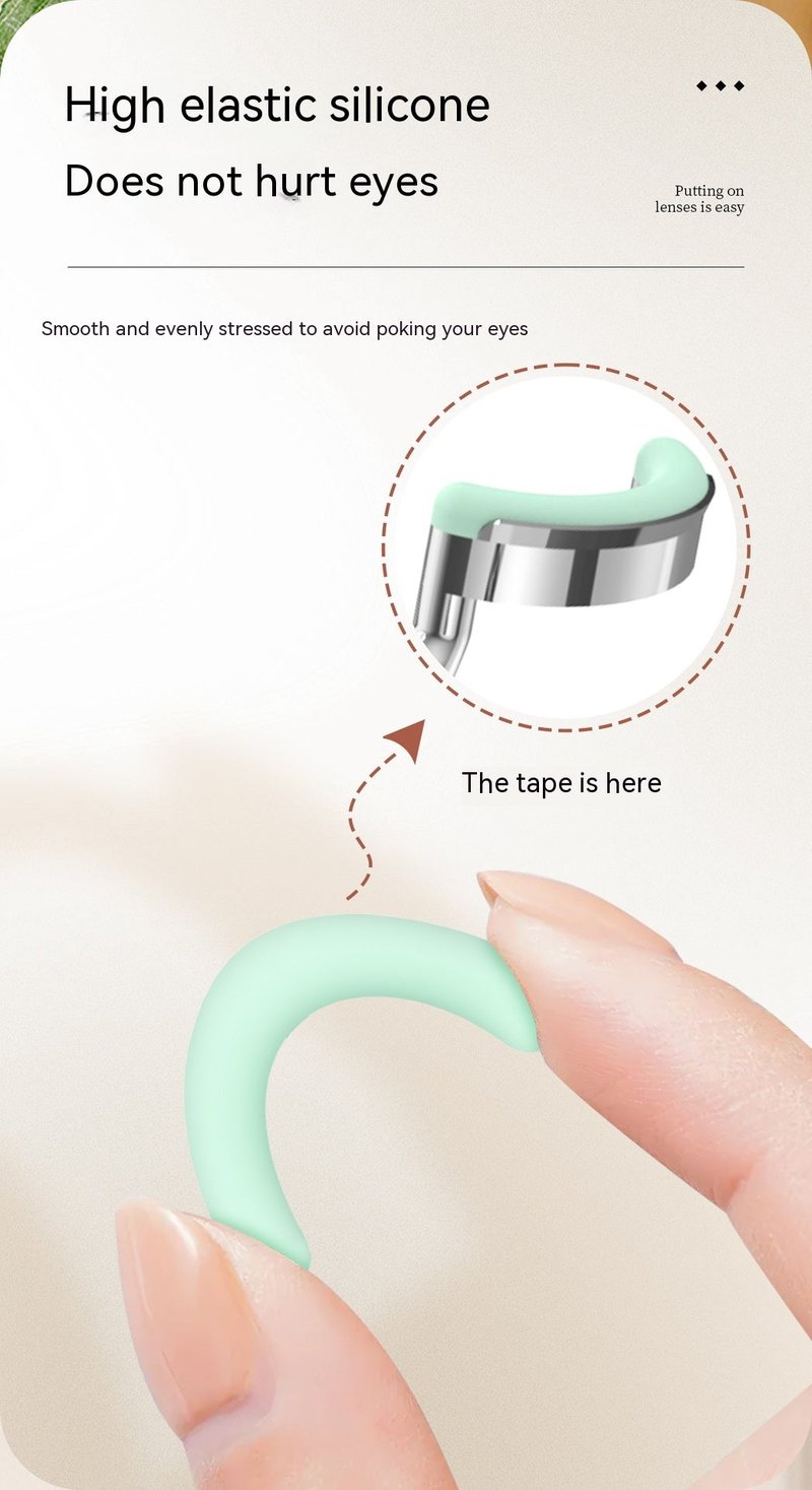 Contact Lens Tweezers Aid Tool - Silver
