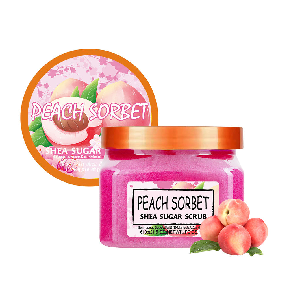 Moisturizing & Skin Lightening Facial Scrub with Exfoliating Sugar - 650g