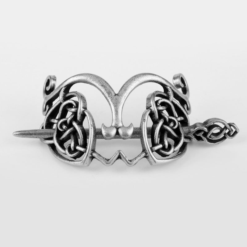 Vintage Celtic Metal Dragon Hairpin for Women - Hair Accessories, Hairpin, Hair Jewelry