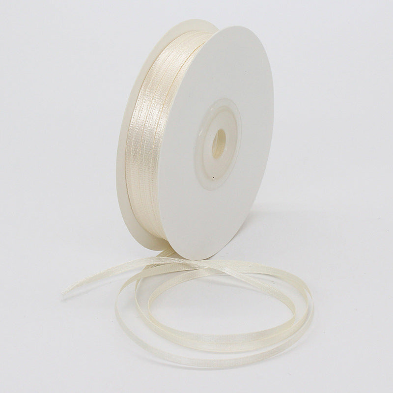 0.3cm Double-Sided Polyester Ribbon - Multiple Colors Available