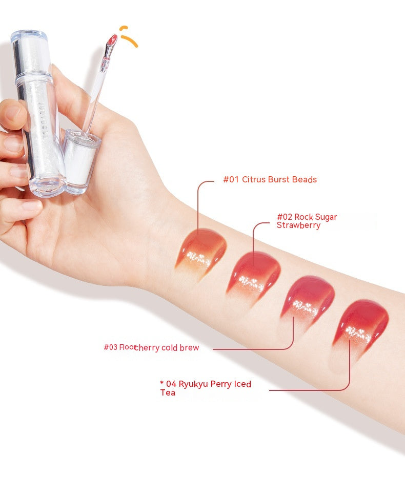 Moisturizing Lip Gloss Water Water Dew Lipstick Natural Shine Long Lasting