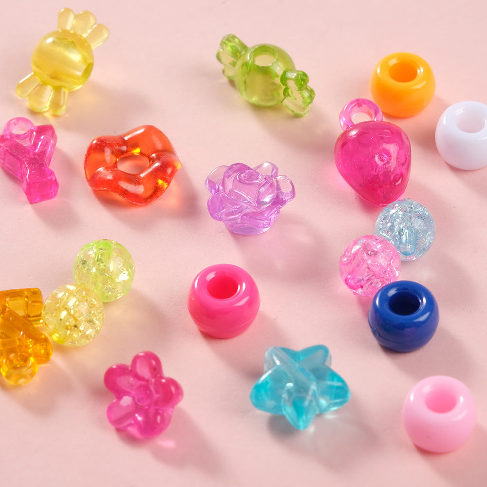 Educational Bead-Stringing Craft Kit for Kids - Handmade Art & Skills Development