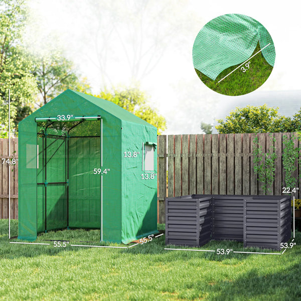 Walk-In Greenhouse Grow House for Outdoor Gardening