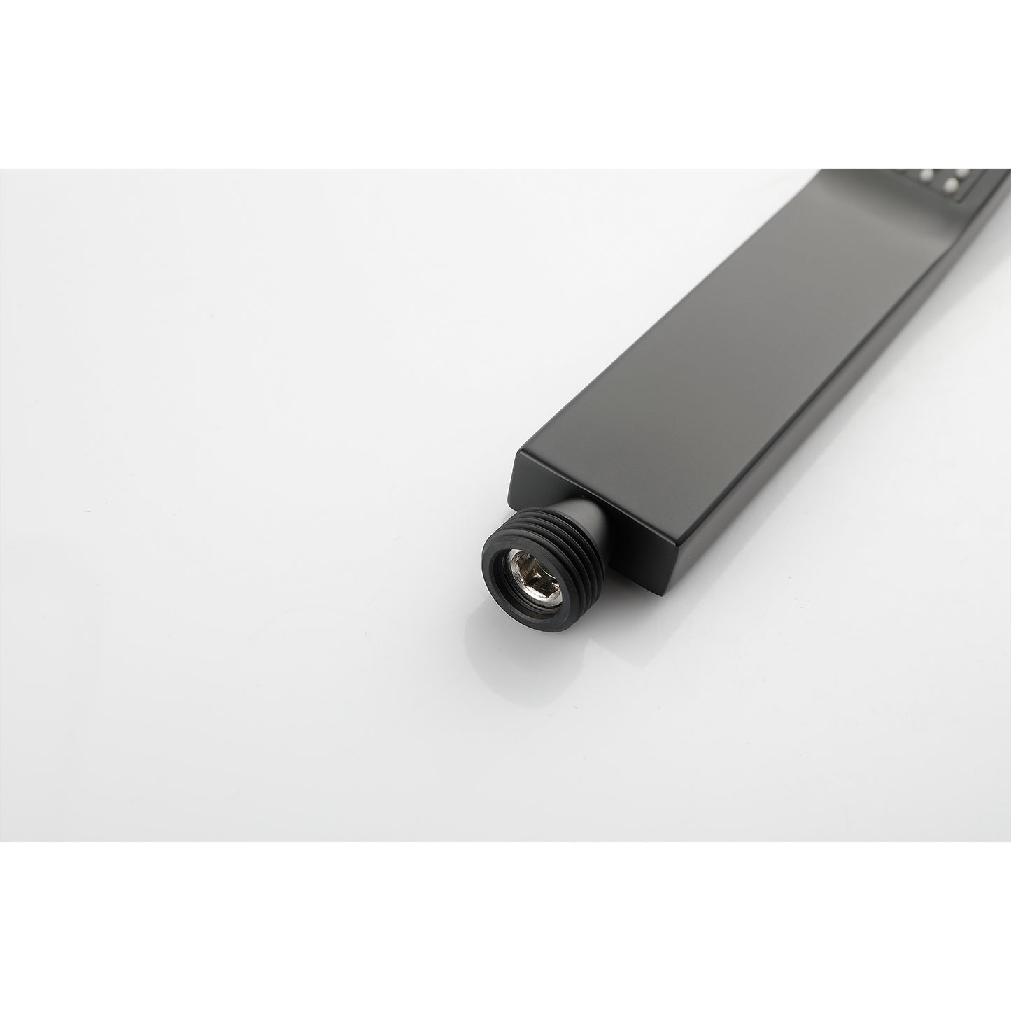 Matte Black Handheld Shower with 28-Inch Slide Bar & 59-Inch Hose