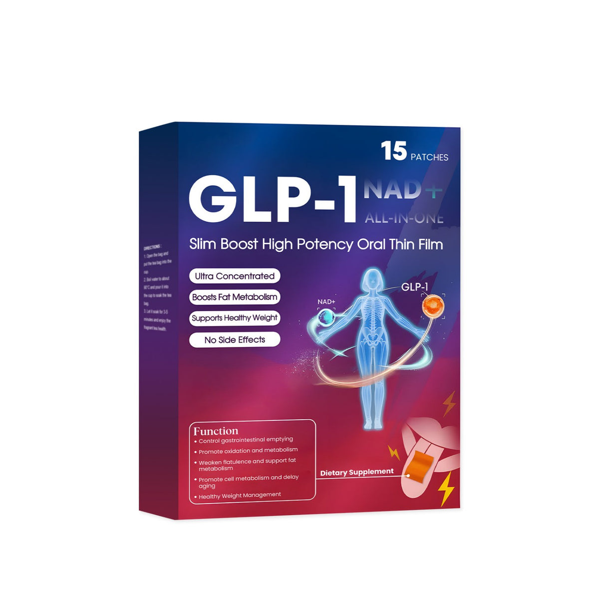 Body Slimming Nutritional Patches – 15 Count