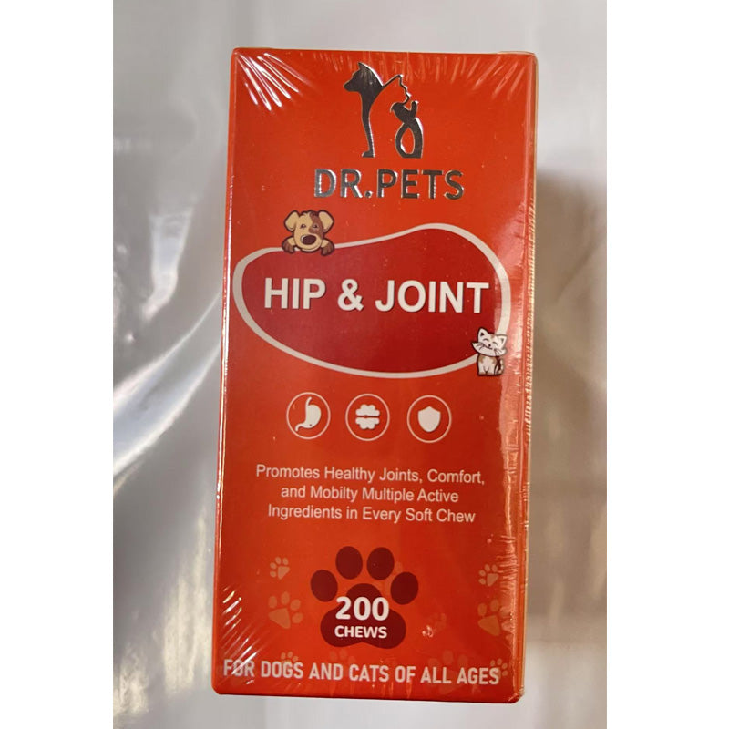 Dog and Cat Joint Supplement with Glucosamine, Chondroitin & MSM - Orange