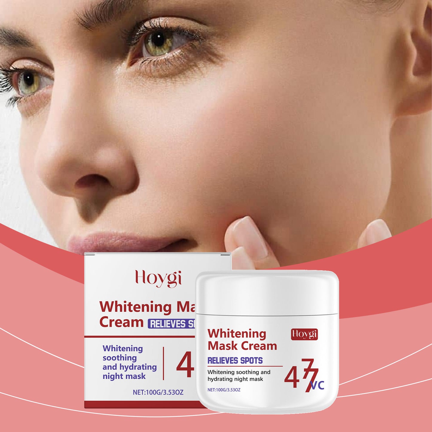 Soothing & Moisturizing Sleeping Mask - Niacinamide & Vitamin C Facial Care