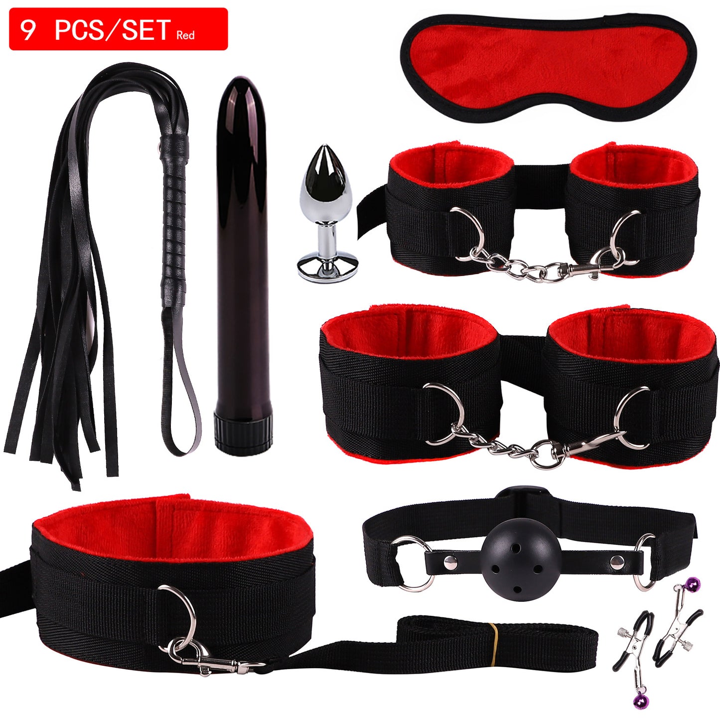 Adult Bondage Nylon Leather Suit Set - Multiple Variants