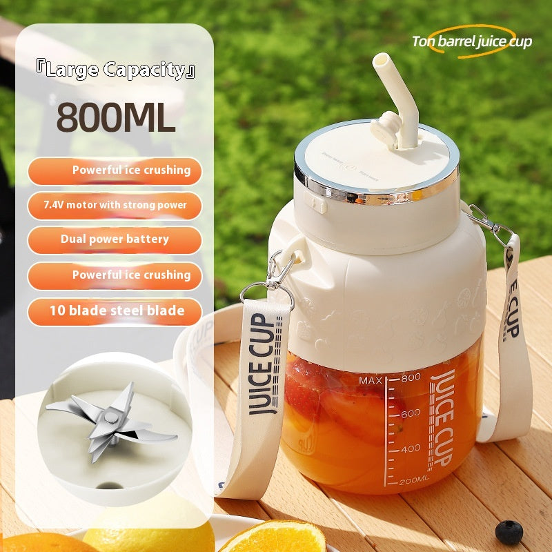 Large Capacity Portable Electric Juicer with Type-C Charging - Kitchen Appliance