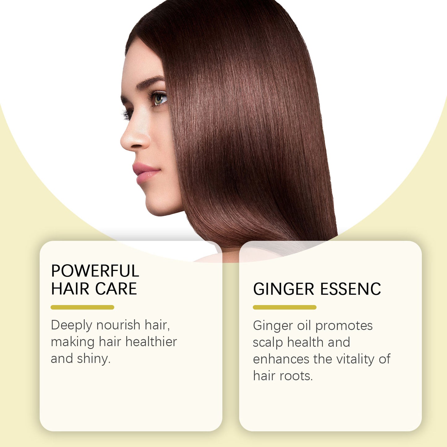 Ginger and Rosemary Hair Conditioner for Deep Moisture and Frizz Control