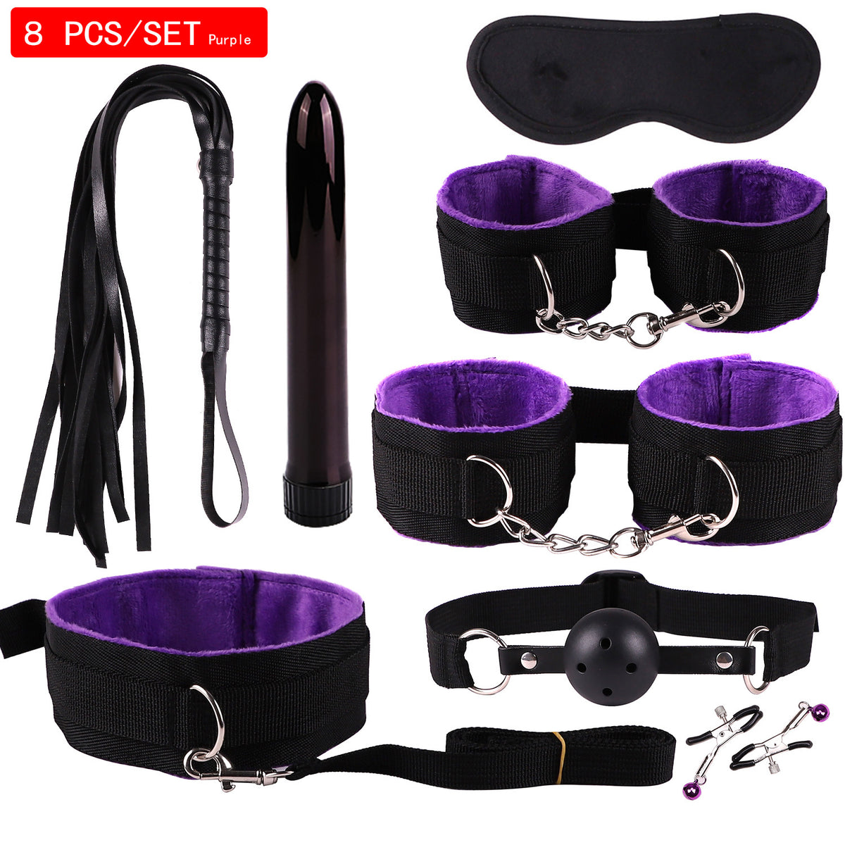 Adult Bondage Nylon Leather Suit Set - Multiple Variants