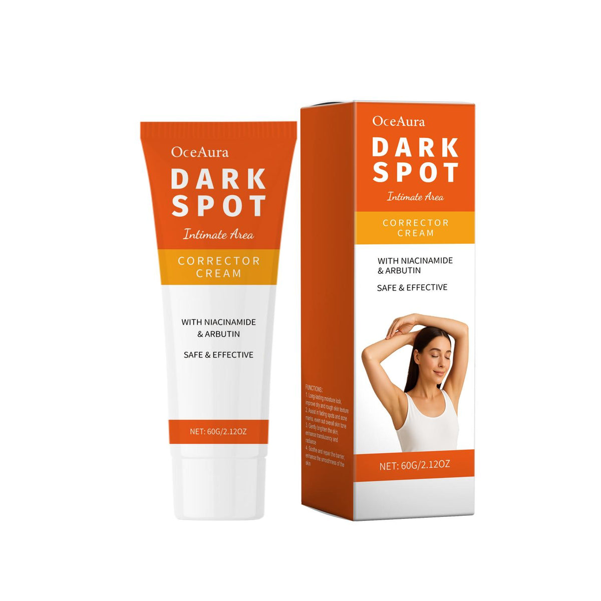 Brightening Skin Care Cream 60g - Hydrating & Nourishing Face Moisturizer