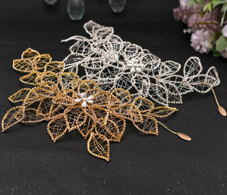 Bridal Rhinestone Headpiece Wedding Hair Accessory