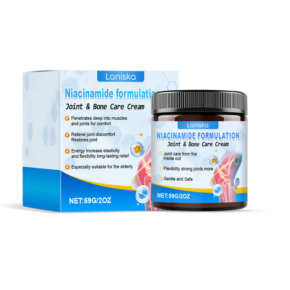 Joint Repair Cream for Pain Relief - 59g Natural Formula