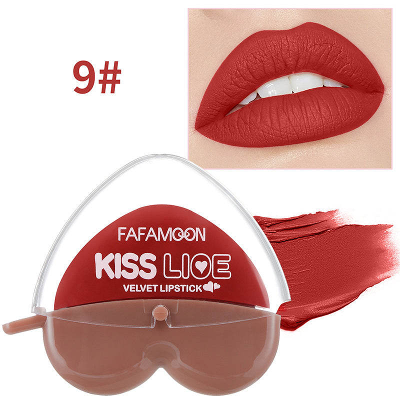 Matte Lipstick with Lip Balm Effect - Moisturizing Lip Color Set