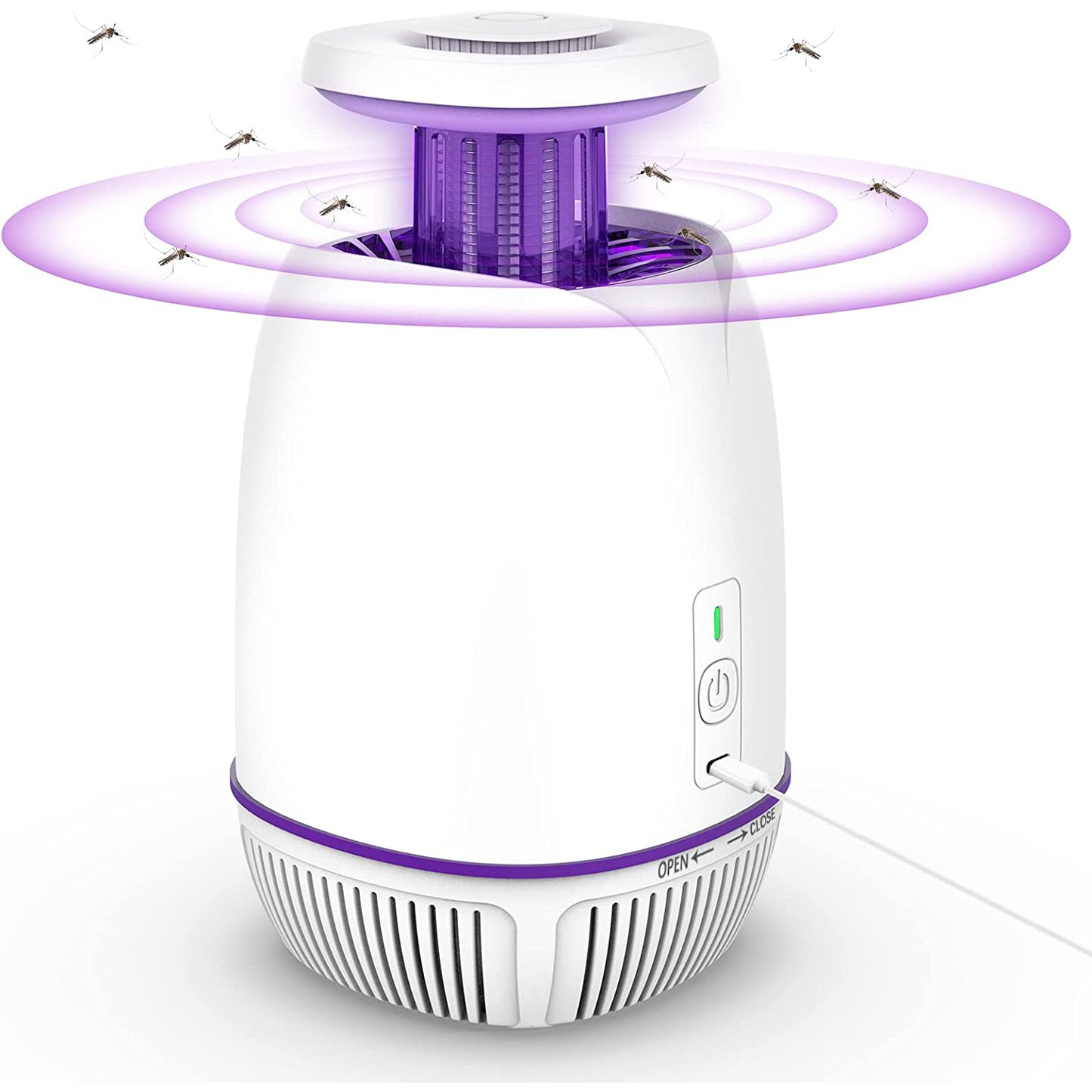 Electric Mosquito Zapper with 3 Modes - Indoor & Outdoor Use
