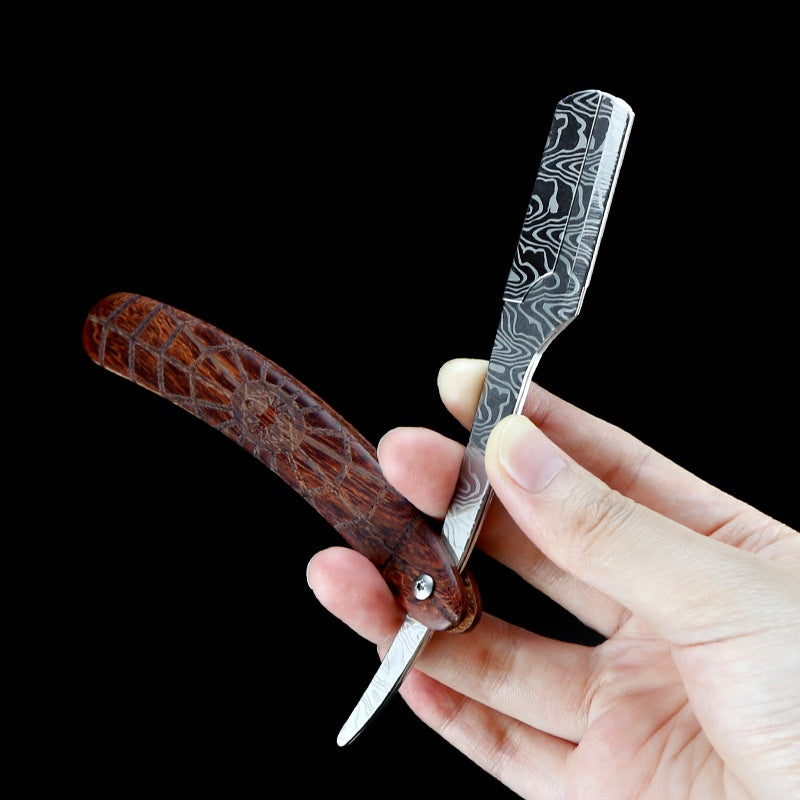 Stainless Steel Folding Straight Razor