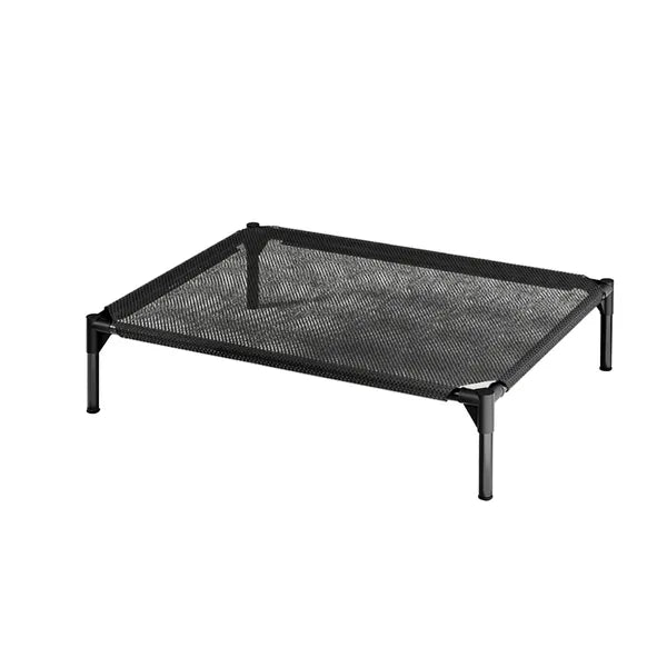 XL Elevated Mesh Pet Bed for Indoor & Outdoor Use - Breathable Cooling Design