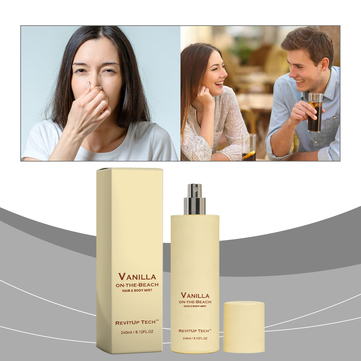 Vanilla Beach Scented Spray 240ml