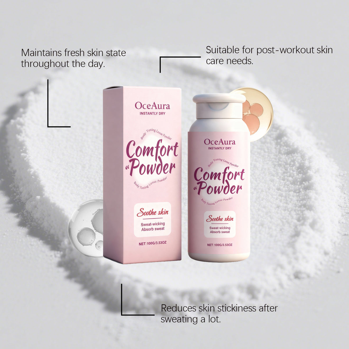 Gentle Body Powder - All Skin Types - 100g