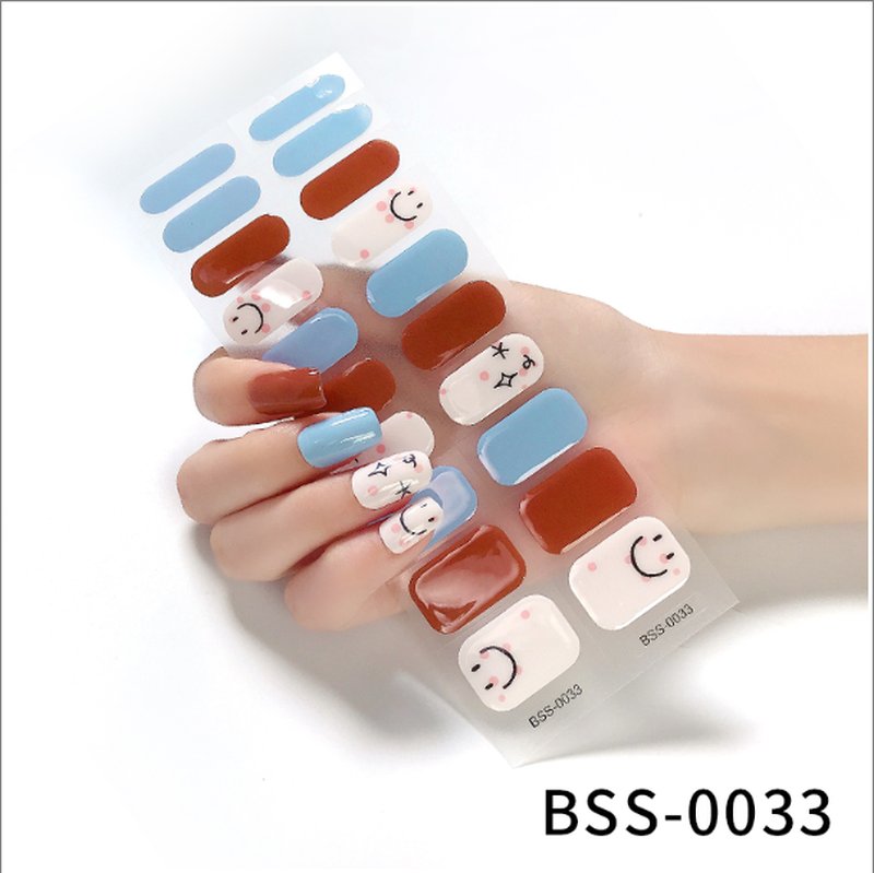Gel Nail Stickers - Multiple Designs