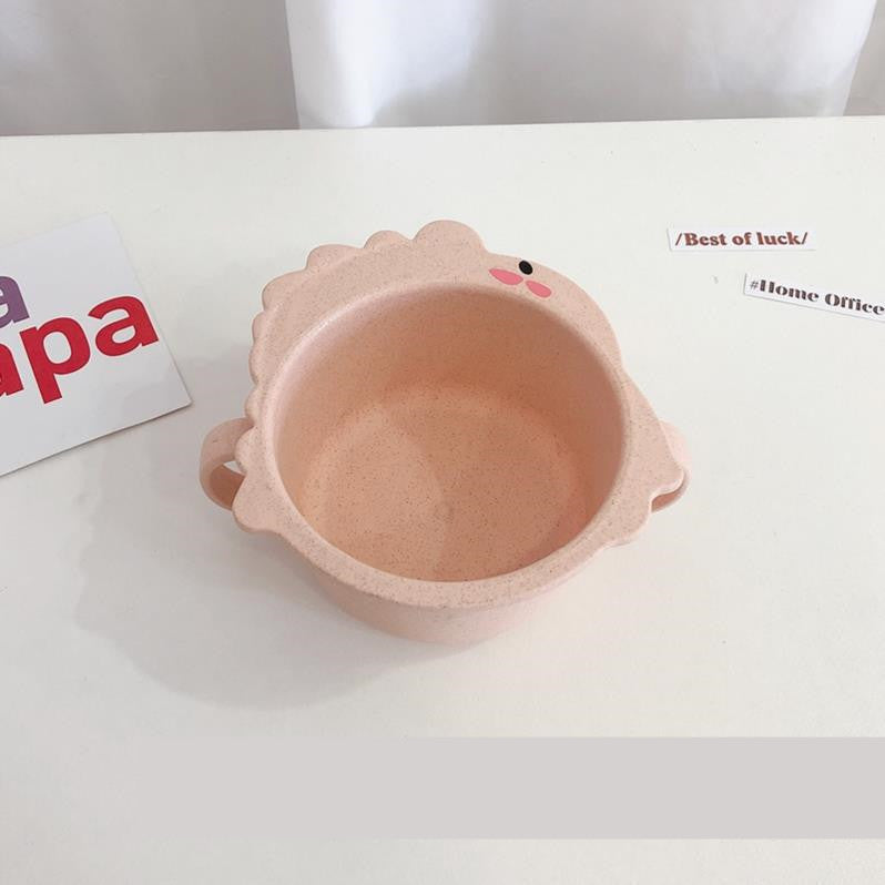 Children's Silicone Food Bowl Set with Multiple Characters and Colors