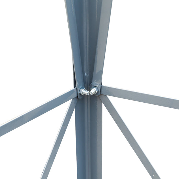 4-Pod Windmill Garden Decor - 8FT Tall Vane Wind Spinner with Steel Construction