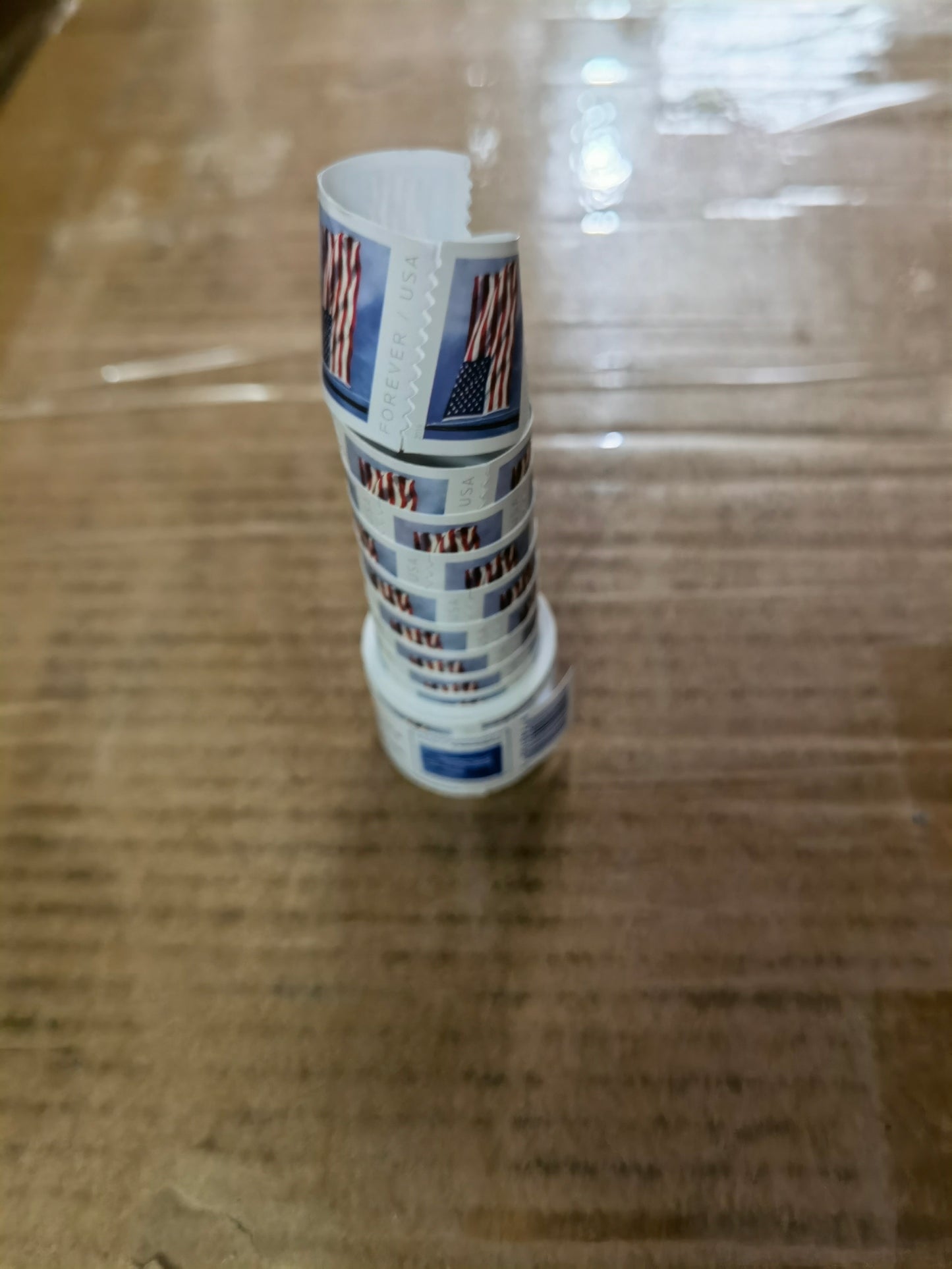 U.S. Flag Stamps Roll - First-Class Rate, Free Shipping