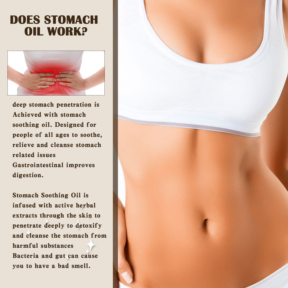 Abdominal Relaxing Massage Oil 50ml
