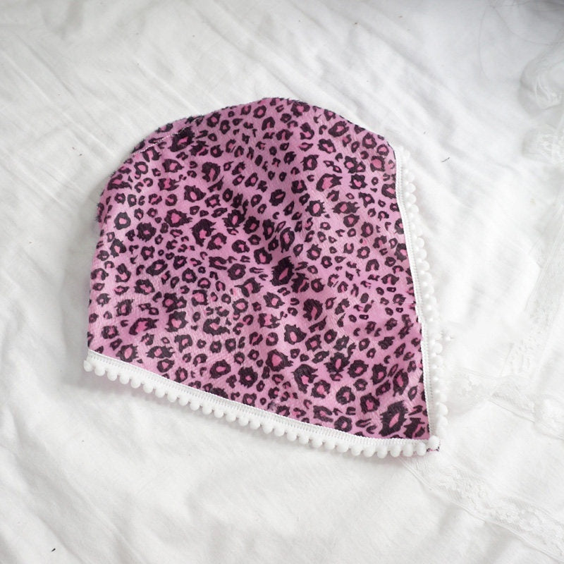 Leopard Print & Cow Pattern Triangular Headband