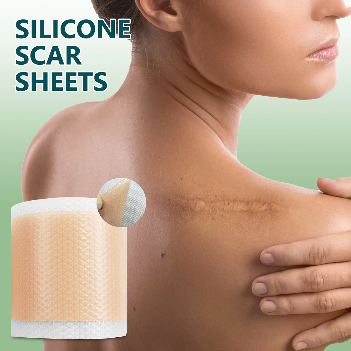 Non-standard Silica Gel Scar Paster Desalinated Silicone