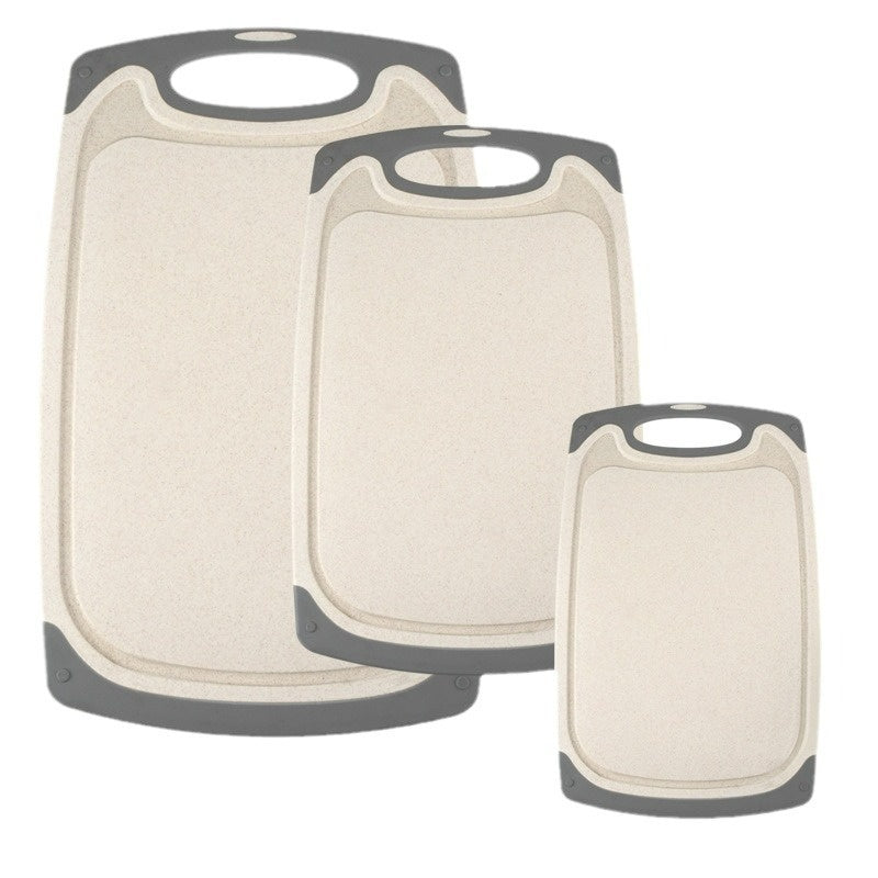 Multi-Color Double-Sided Cutting Board Set - Kitchen Utensils, 3 Pieces