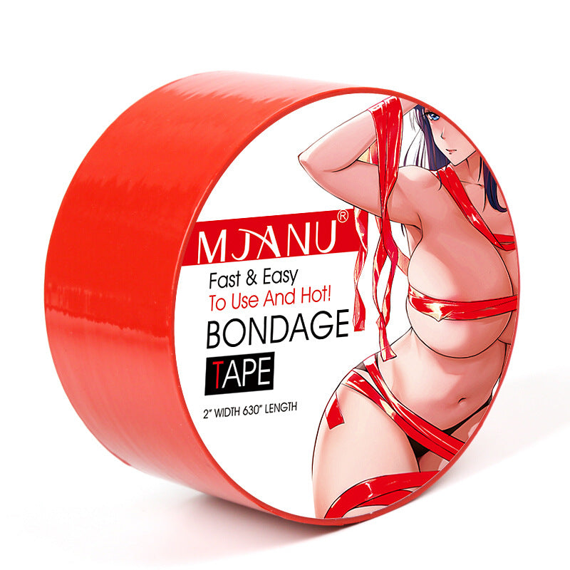 Binding Electrostatic Tape - Torture Engine Binding Training Tool (Black/Red) - PVC