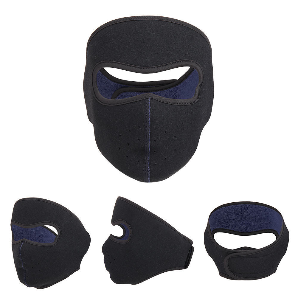 Velvet Breathable Riding Facial Mask