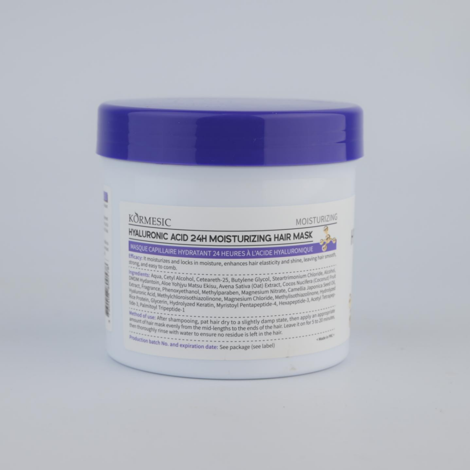 Hyaluronic Acid Hair Mask 24H Moisturizing 500ml - Hair Care Treatment