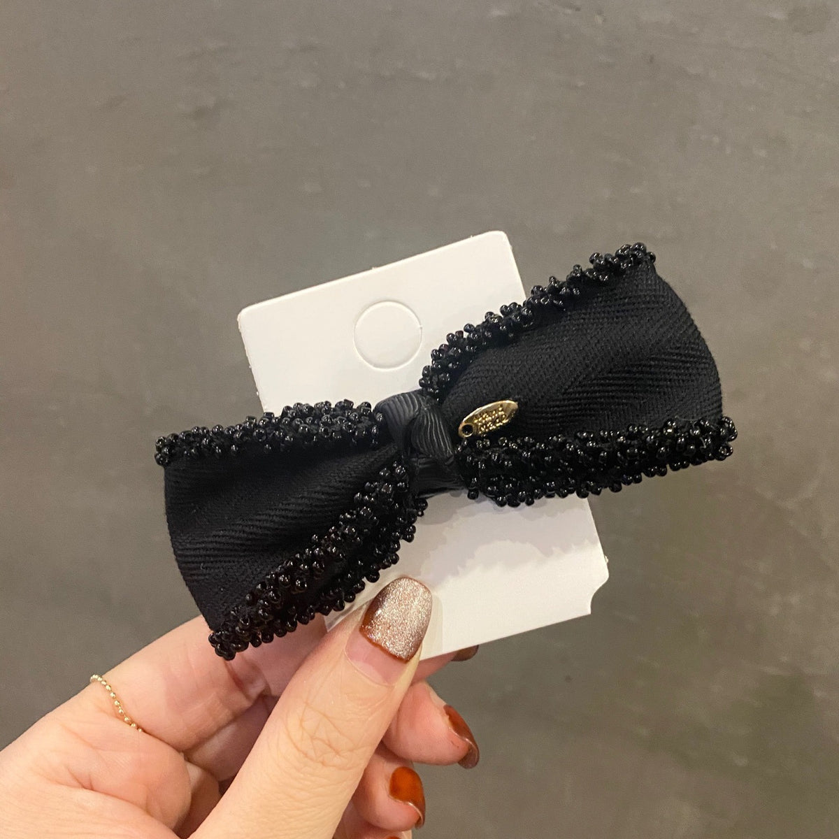 Women Girl Hair Ties Elastic Bands with Camellia Flower Floral Design