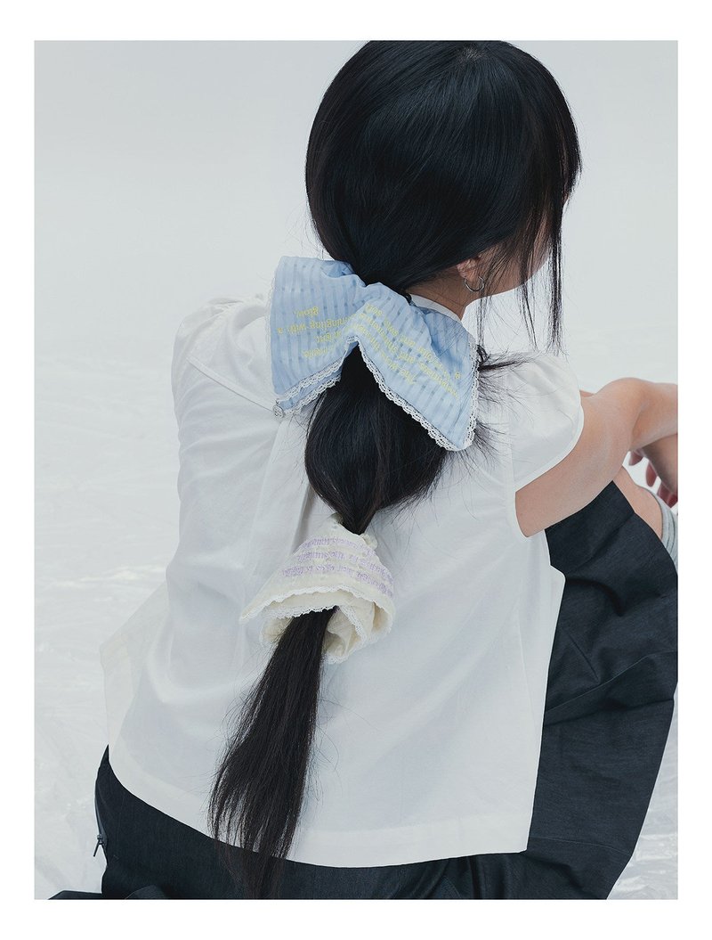 Lace Square Headband Hair Accessory Large Versatile Hairband for Styling