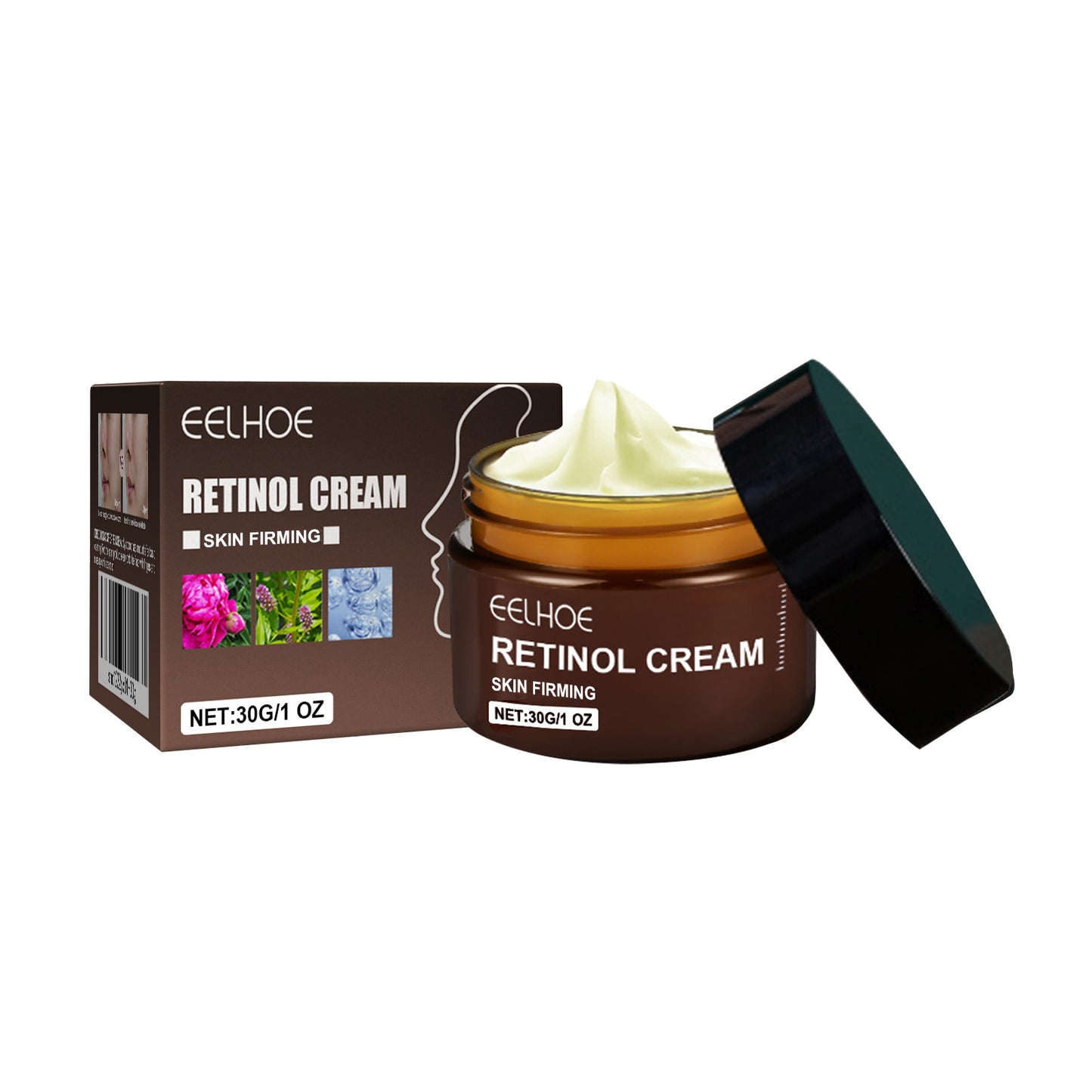 Retinol Anti-Aging Facial Cream - Firming and Brightening Skin Moisturizer
