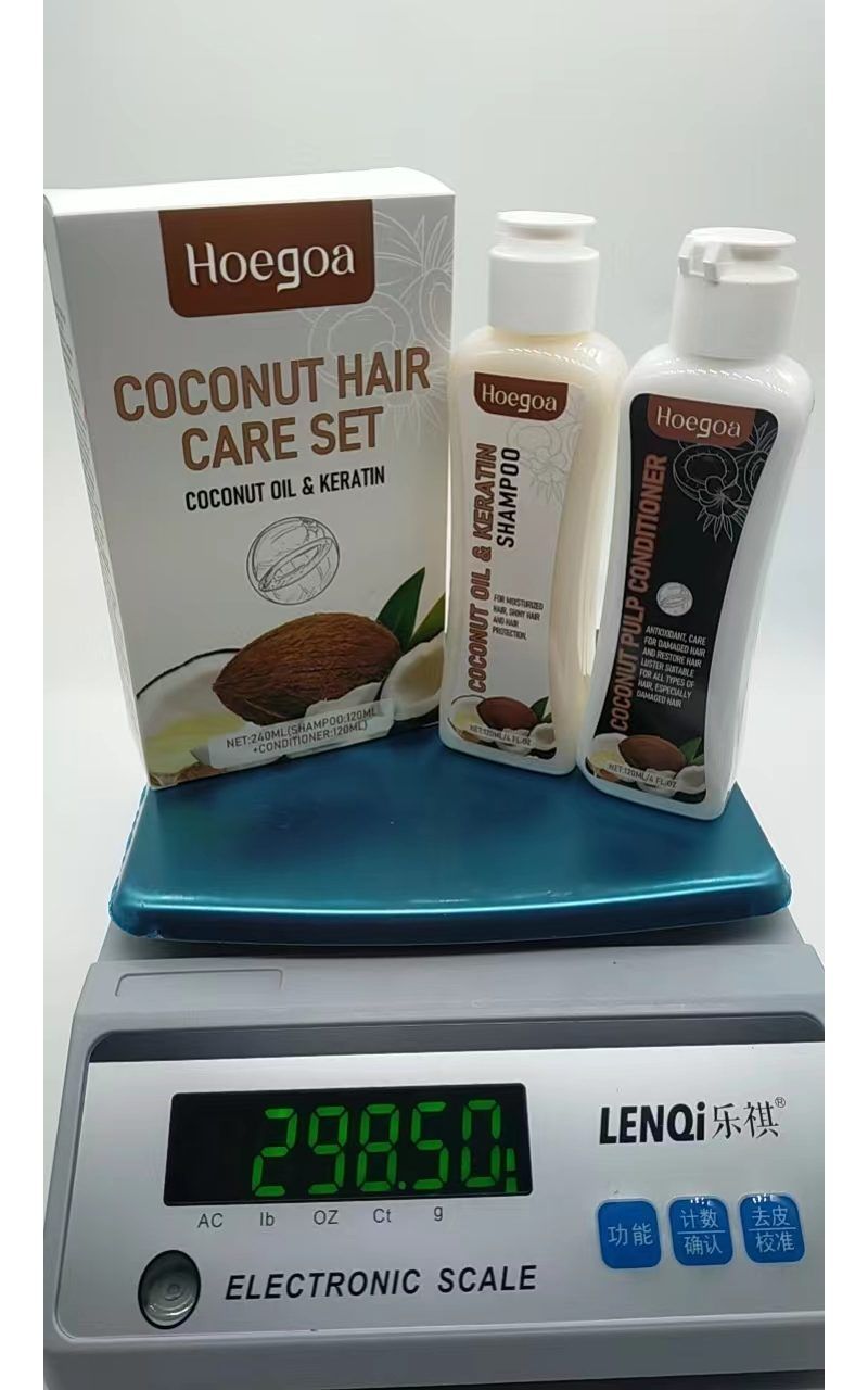 Coconut Milk Shampoo and Conditioner Set - 2 x 120 ml