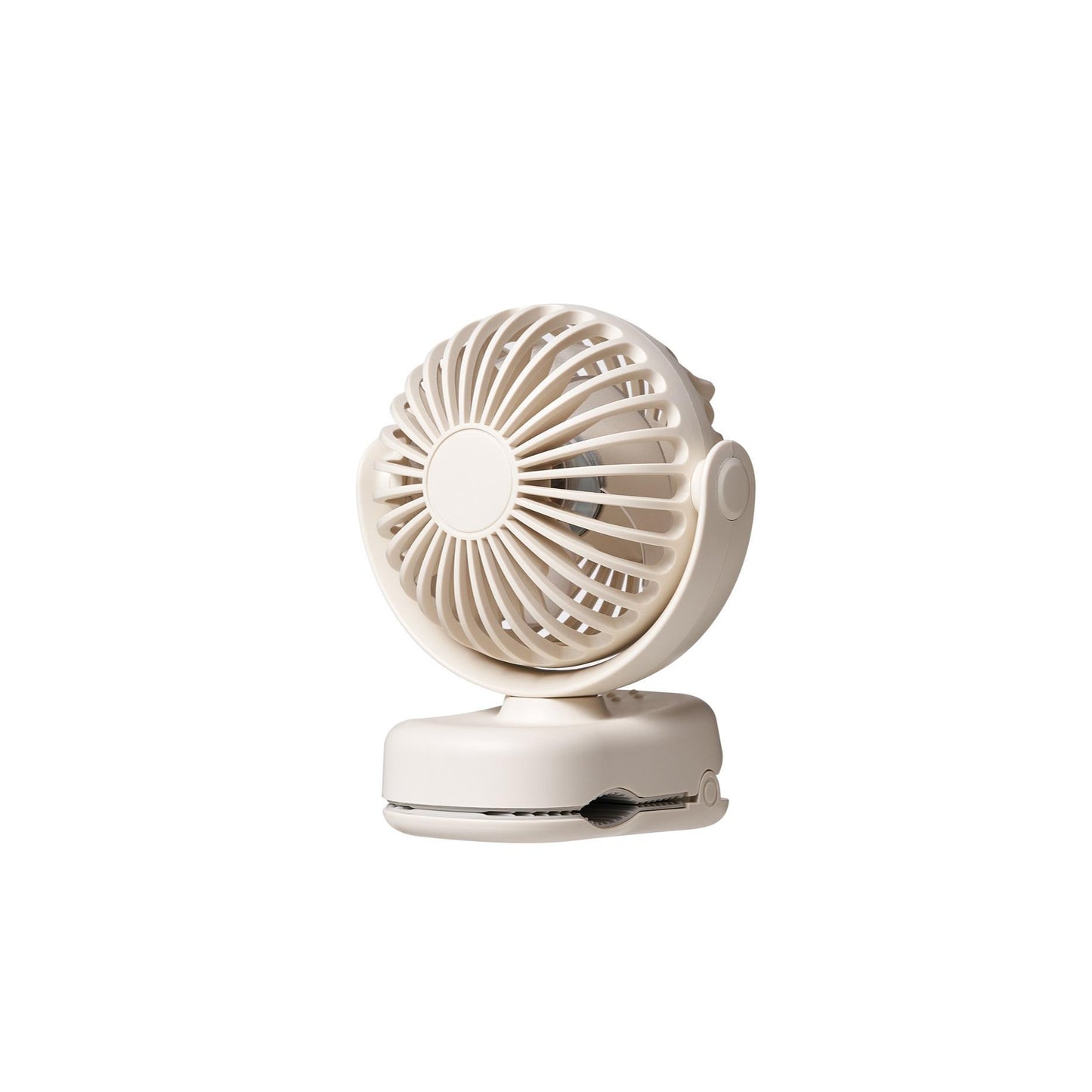 USB Clip-On Fan with 360° Adjustable Head Rechargeable Battery Quiet Operation
