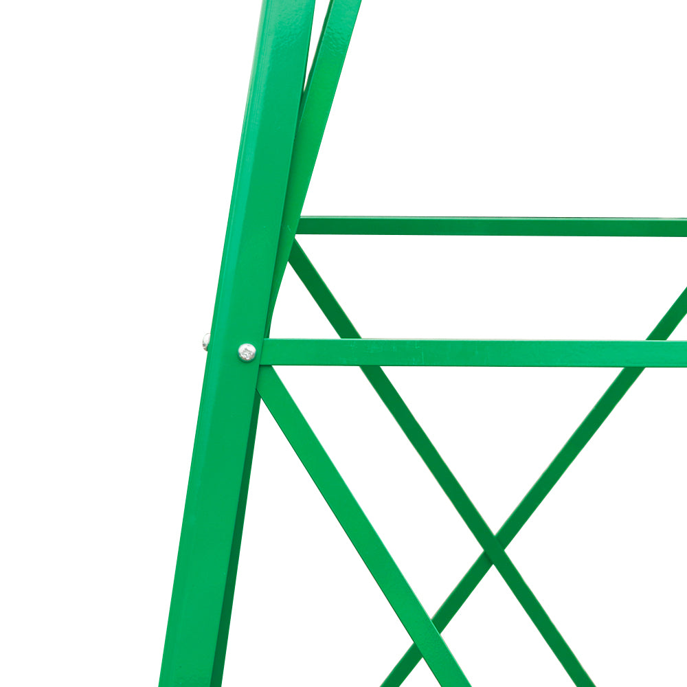 8FT Weather-Resistant Garden Windmill with Steel Frame for Lawn Decor