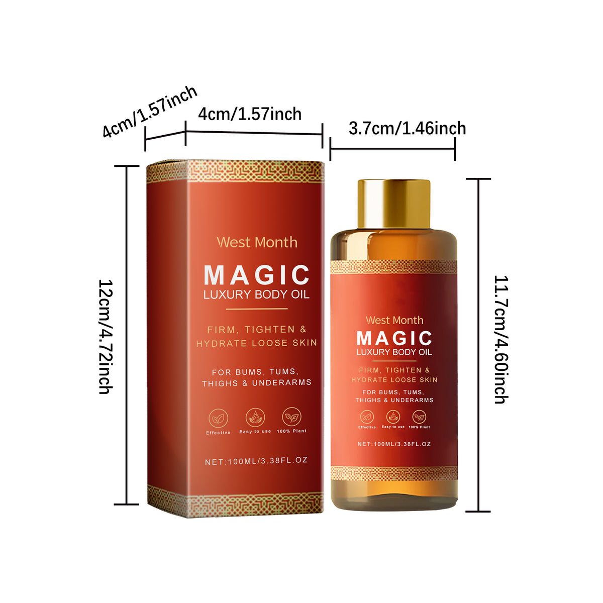 Body Tightening Moisturizing Oil 100ml