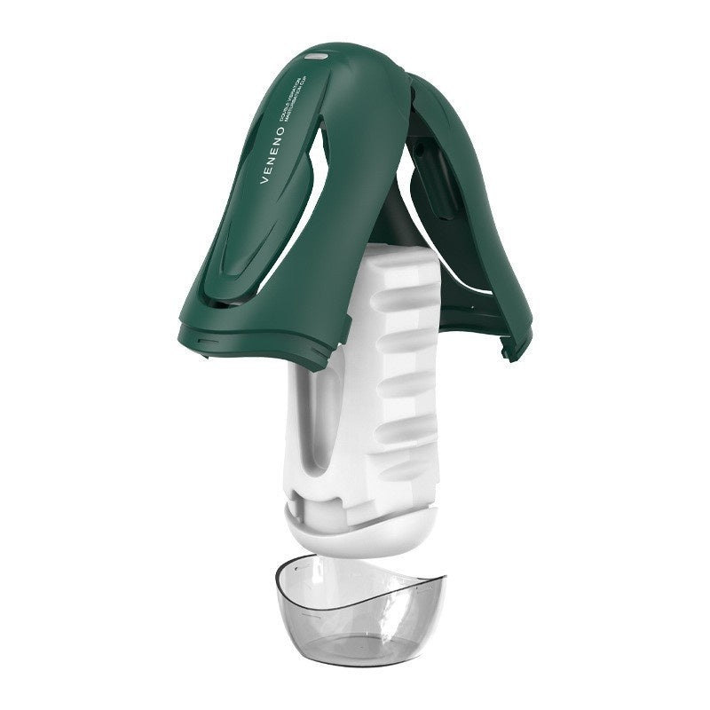 Men's Automatic Vibration Sucking Masturbation Device with Temperature Control