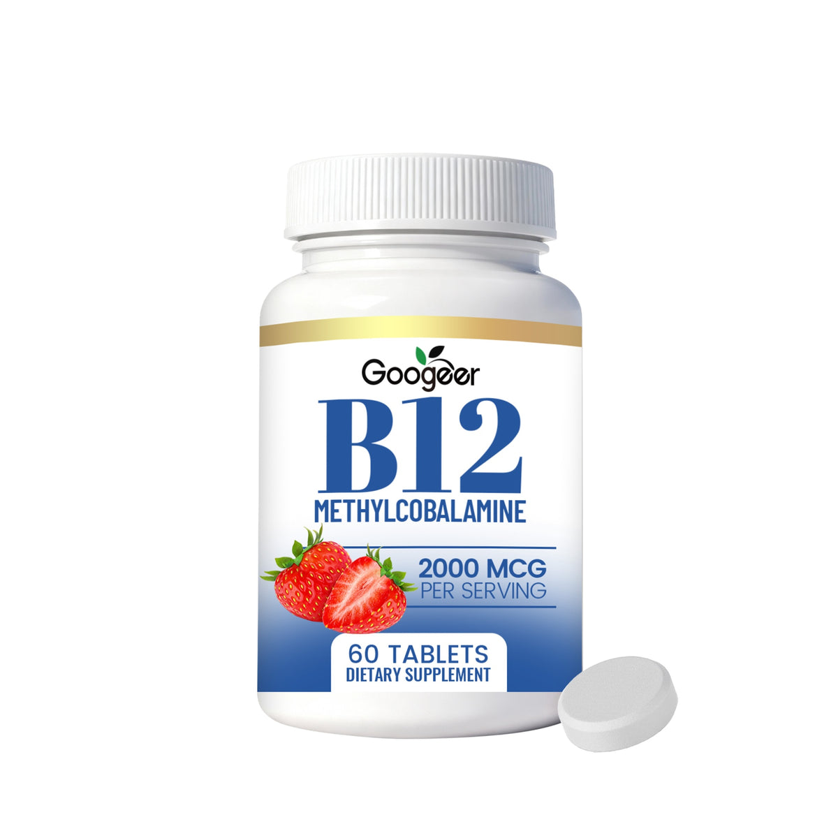 Vitamin B12 Sublingual Tablet - 60 Count