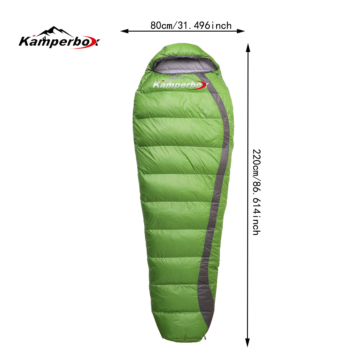 Cozy 300 Ultra Lightweight Down Sleeping Bag for Camping