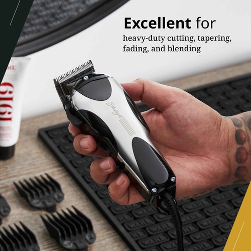 Wahl Professional Sterling 4 Corded Clipper Full Size Lightweight Adjustable Blade Wet or Dry Operation