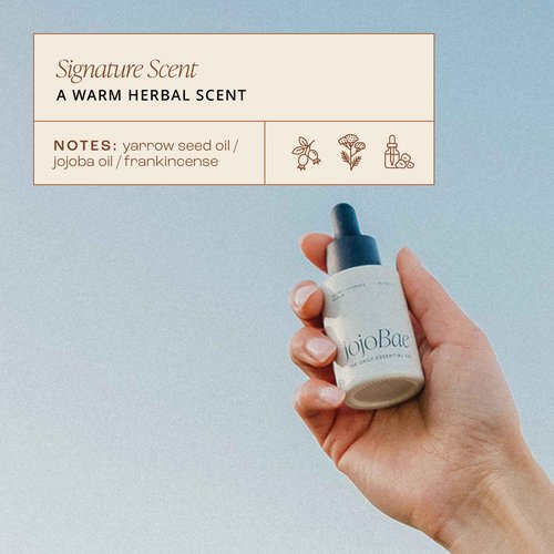 The Daily Essential Co. Jojobae Face Serum | Plant Based Long Lasting Hydration (30ml)