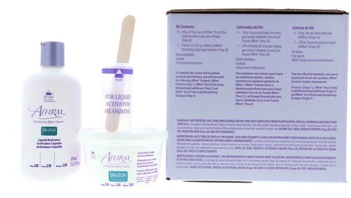 Avlon Affirm Dry & Itchy Scalp Conditioning Relaxer System - sensitive scalp formula - 9 single appl