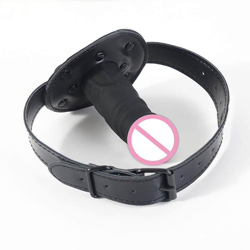 Black Leather Couple Props for Adult Wellness, Multiple Sizes